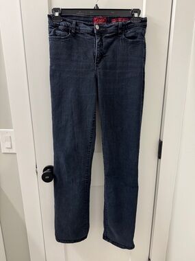 NYDJ Straight Leg Jeans in Dark Indigo